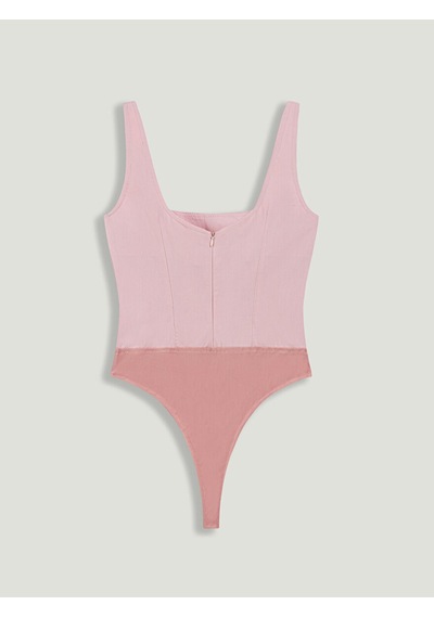 Balen Detaylı Bluz Nocturne Pembe