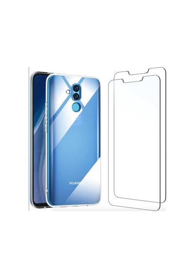 Huawei Mate 20 Lite Kırılmaz Ekran Koruyucu Telefon Camı Şeffaf Temperli 2 Adet