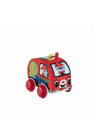 Toys2you Eğitici Meslekler Peluş Araba - İtfaiye