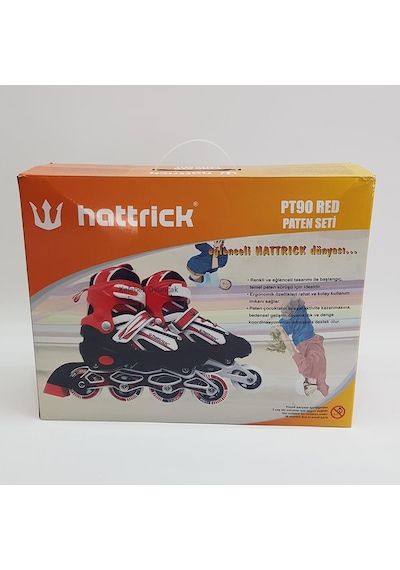 Hattrick Pt 90 Kırmızı Paten 38 41