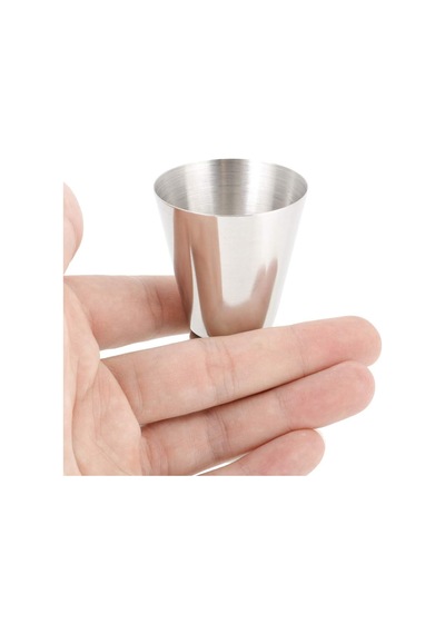 Jingyi Kokteyl Jigger, 20/40 Ml Paslanmaz Çelik Kokteyl Jigger Çift Kafa Ölçüm Kabı Ons Alkol Ölçüm Kabı Diğer