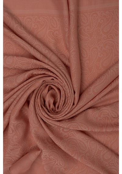 Aker Somon 100x100 Etnik Jakar Eşarp Somon somon