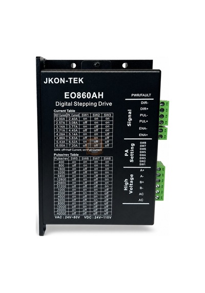 Eo860ah 7.2a Step Motor Sürücü Dc/ac Besleme Fanlı Kasa