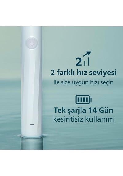 Türk Philips Sonicare 2100 Sonic Şarjlı Diş Fırçası, 3 Kat Plak T