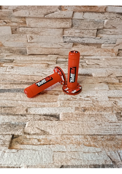 Protaper Elcik Açık Kırmızı Motosiklet Elciği Takım V2