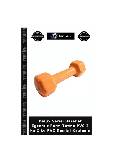 Delux Serisi Hareket Egzersiz Form Tutma Pvc-2 Kg 2 Kg Pvc Dambıl Kaplama