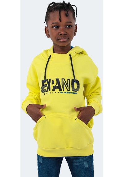 Slazenger DILAY IN Unisex Çocuk Sweatshirt Sarı