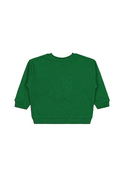 Civil Boys Dinozor Nakışlı 2-5 Yaş Sweatshirt - Yeşil Benetton