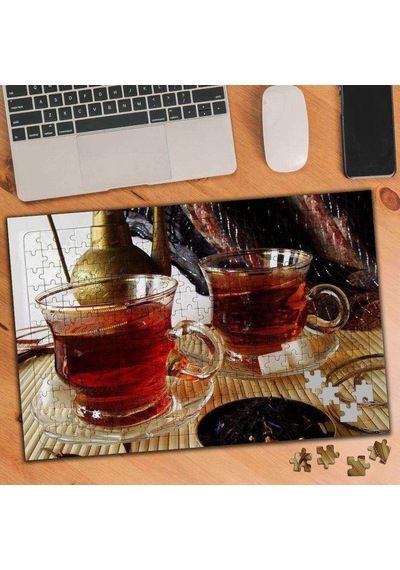 Demleme Çay 240 Parça Puzzle Yapboz-38962306