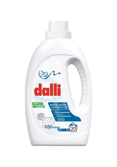 Dalli Beyaz Çamaşırlar için Sıvı Çamaşır Deterjanı 20 Yıkama 1100 ML