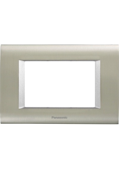 Viko Panasonic Thea 3m Sistema Inox Matt+metalik Beyaz Çerçeve - Wvtf18435ıb-tr