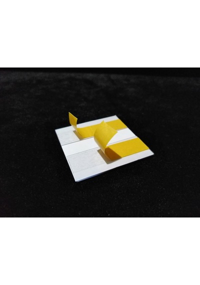 10 Adet C Tipi Yapışkanlı Etiketlik İsimlik 5 x 5 CM Dolap Peçetelik