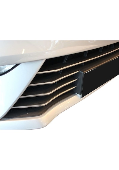 Renault Megane 4 Hb-Sd Ön Tampon Çıtası 7 Prç Krom 2017 ve Sonras