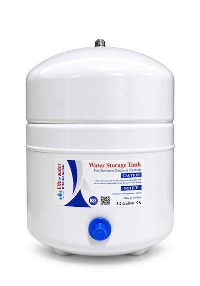 Su Arıtma Tankı 12 Litre 3.2 Galon Nsf Onaylı Çelik Tank 1