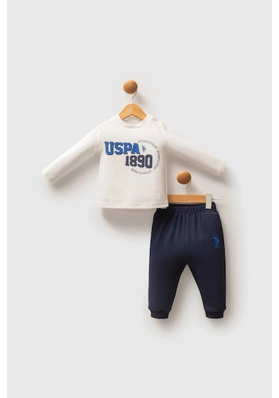 U.S. Polo Assn. Erkek Bebek 3 Lü Takım - Lacivert Lacivert