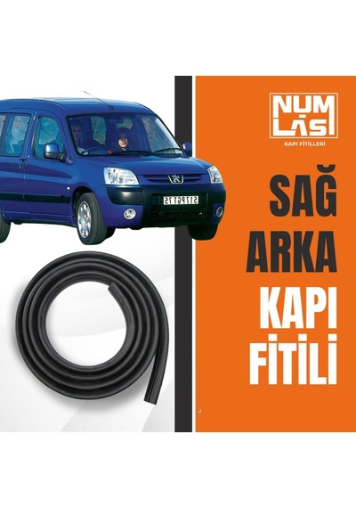 Peugeot Partner 1996-2008 Sağ Arka Kapı Fitili-a Kalite-numlas-nm4548