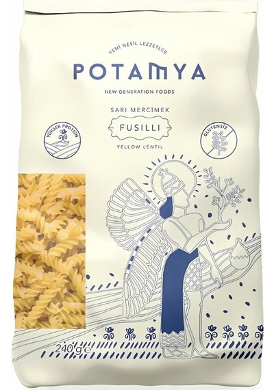 Potamya Sarı Mercimek Fusilli 240 G