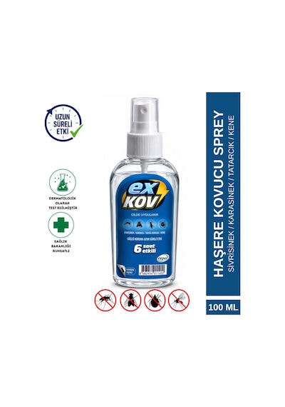 Exkov Haşere Kovucu Sprey 100 ML