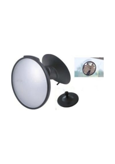Araba Iç Dikiz Aynası Vantuzlu Yuvarlak Bombeli Yuvarlak 90mm Tüm Araçlara Uygundur Ayıcy02