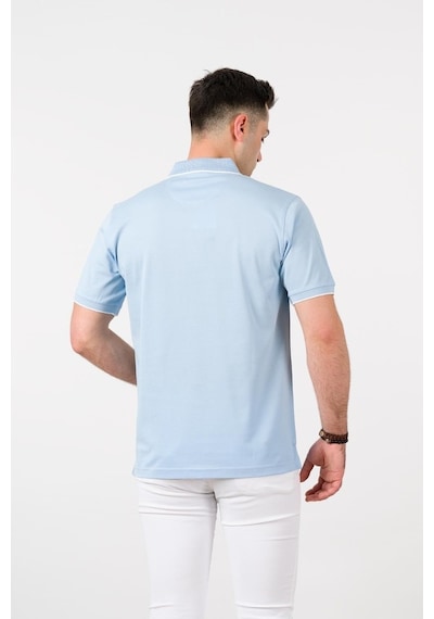 Nehir By Faruk Ülker Polo Yaka Çıtçıtlı Lacost Kumaş Erkek Tişört