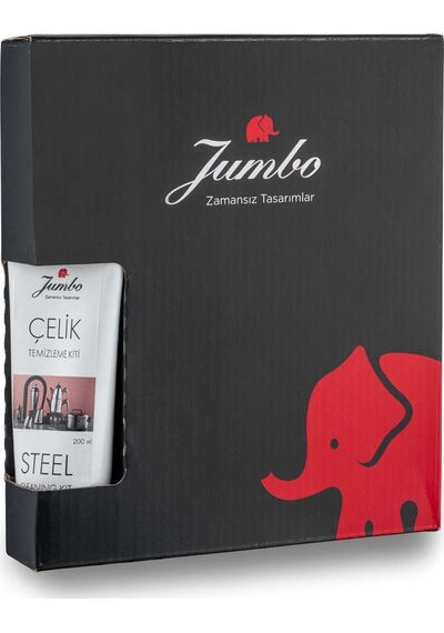 Jumbo Çelik Temizleyici Kiti Black