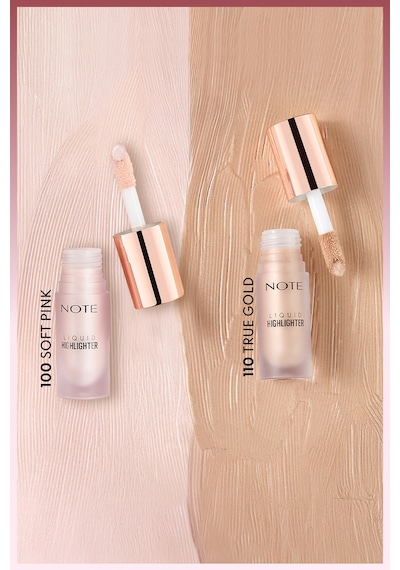 Note Cosmetics Liquid Highlighter Nemlendirici Etkili Likit Aydınlatıcı - 110 True Gold