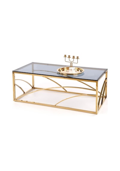 Arina Gold Metal Orta Sehpa