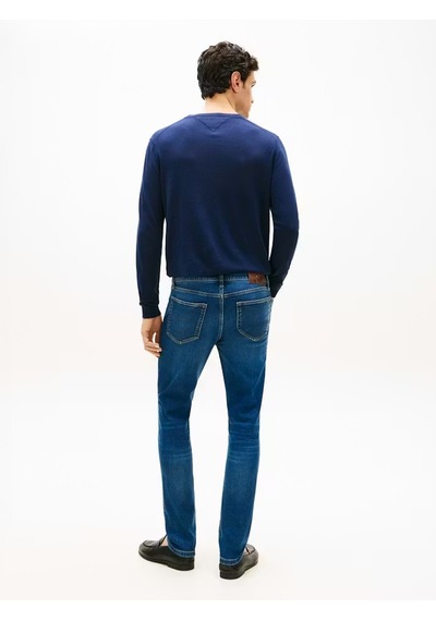 Tommy Hilfiger Mw0mw43142 Wcc Slim Bleecker Erkek Denim Pantolon Mavi