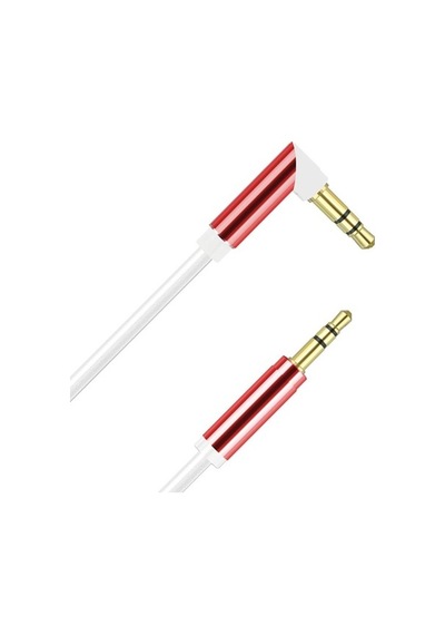 Jopus Aux Kablosu Universal Ja-06 Carry 3.5Mm 1 Metre Kirmizi