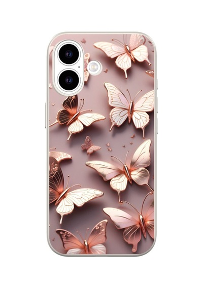 Arvencase Apple iPhone Uyumlu 17 Uyumlu Hd Kalite Orta Sertlikte Baskılı Desenli Silikon Renk71 Renk71