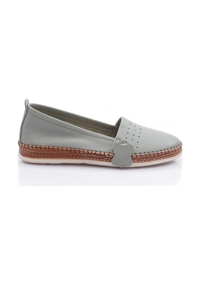 Dgn P25 P25-1512-R1940 Soft Anatomic Footwear Deri Kadın Ayakkabı Yeşil