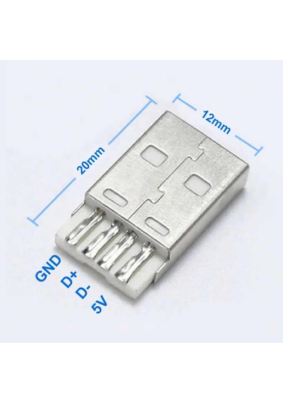 Usb Type A Erkek Soket