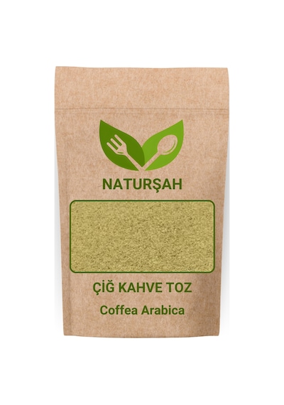 Naturşah Çiğ Kahve - Öğütülmüş Coffea Arabica 1 KG