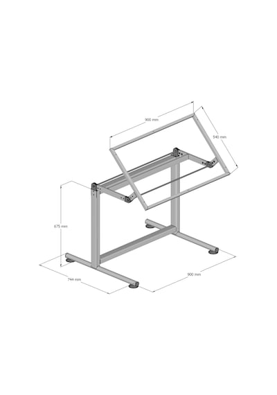 Api Design Çizim Masası Ayağı Gri