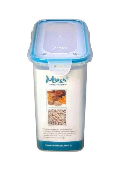 Moonstar Bakliyat Saklama Kabı Üçlü Set Contalı Hava Geçirmez St- Çok Renkli