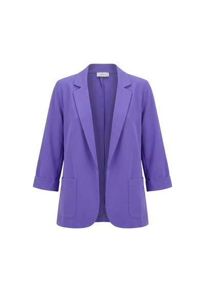 Hanezza Yeni Sarap Rengi Kadın Blazer Ceket Büyük Beden Takım Elbise Uyumlu Lila - 5553107 Lila Hanezza Yeni Sarap Rengi Kadın Blazer Ceket Büyük Beden Takım Elbise Uyumlu Lila - 5553107 Lila