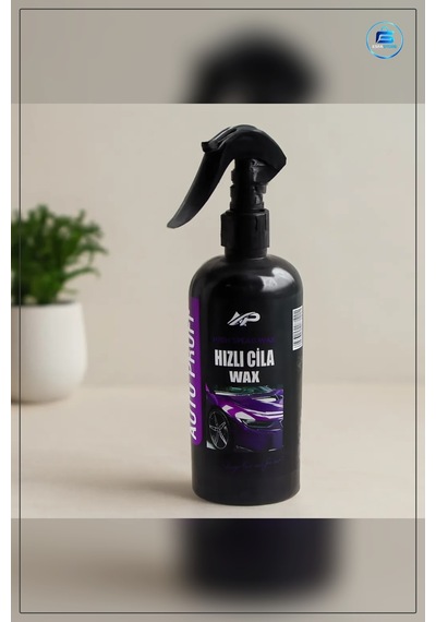 Oto Hızlı Cila Sprey Wax 400 Ml Boyalı Yüzey Krom Metal Plastik P