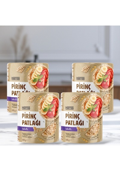 Tahıllı Pirinç Patlağı 88 G X 4 Adet