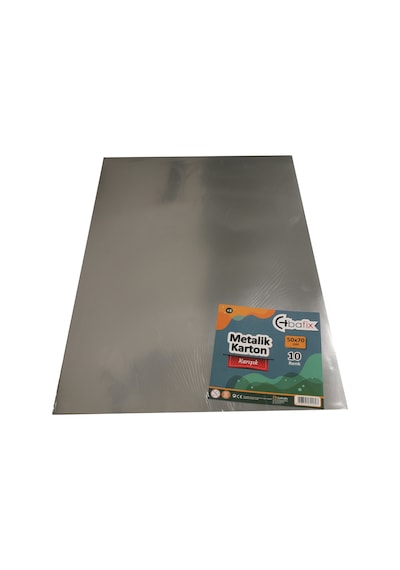 Bafix Metalik Karton 50x70 Cm Karışık Renk Diğer