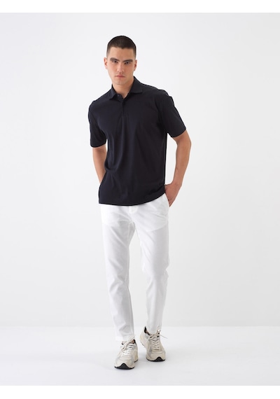 Xint Siyah Pamuk Dokulu Regular Fit Tişört 502275