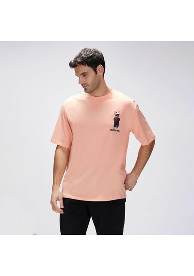 Bad Bear Hyper Bear Erkek Pembe Tişört