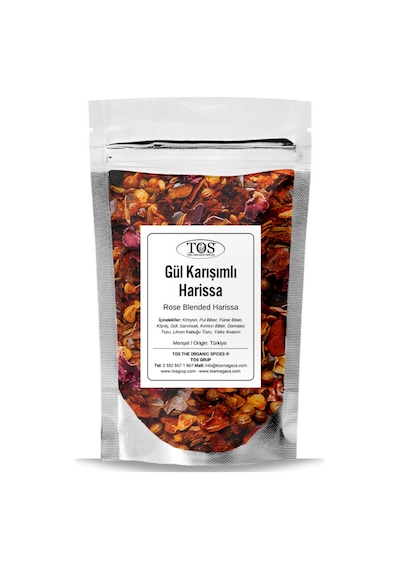 Tos The Organic Spices Gül Karışımlı Harissa 100 G