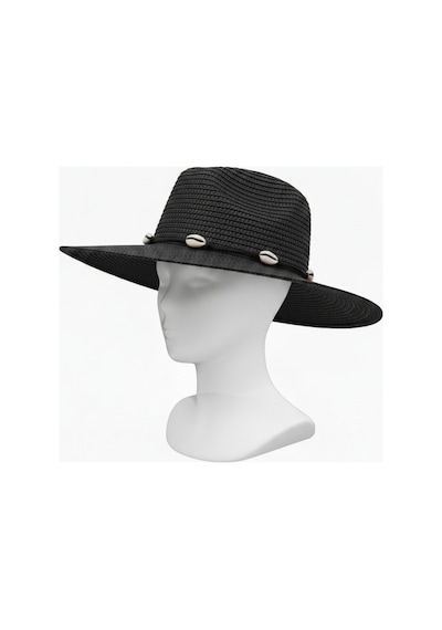 Aresshop Kadın Güneşlik Şapka Fotr Siyah