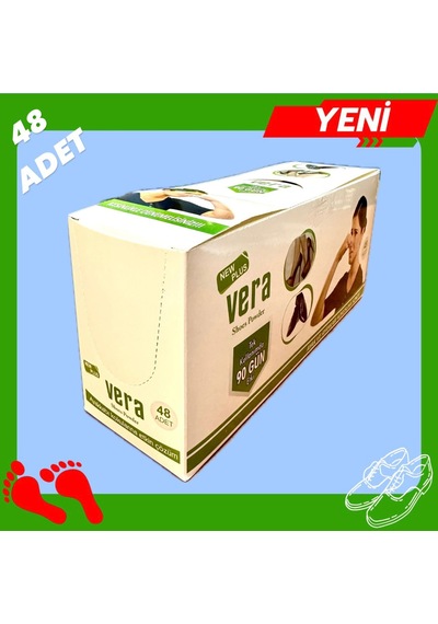 Vera Ayak ve Ayakkabı Koku Önleyici Toz 48'li