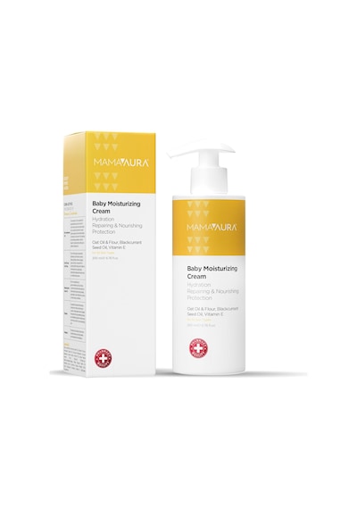Baby Moisturizing Cream, Yenidoğan Ve Hassas Ciltler İçin Nemlendirici Ve Bariyer Destekleyici Bebek Kremi, 200 Ml