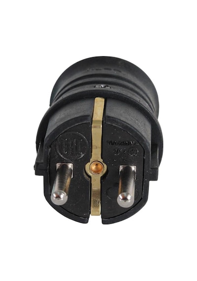 Byes 1/16a 220v Monofaze Kauçuk Eğik Fiş 10 Adet