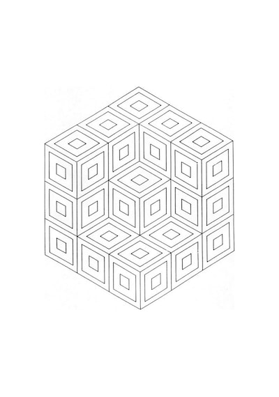 Çocuklar İçin Mandala Boyama Seti-1 20 Süper Poster Mandala