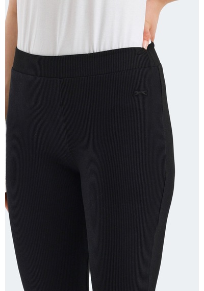 Slazenger Knoxy 2 Li Set Kadın Eşofman Altı Siyah - Koyu Gri