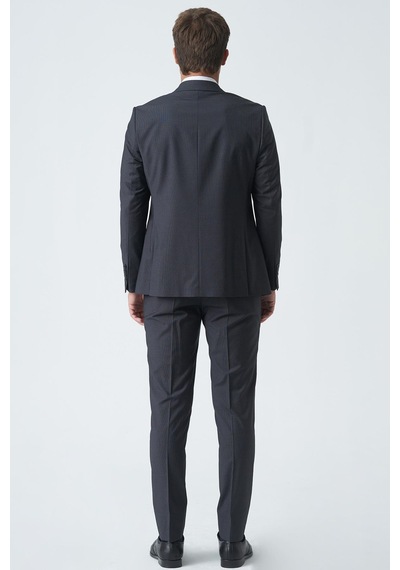 White Stone Hereford T2468 Slim Fit 6 Drop Likralı Takım Elbise Desenli Desenli Çok Renkli