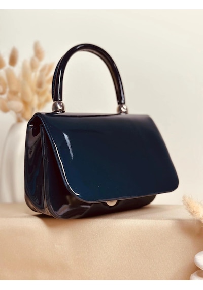 Elora Atelier Elora Gloss Lacivert Çanta Çok Renkli
